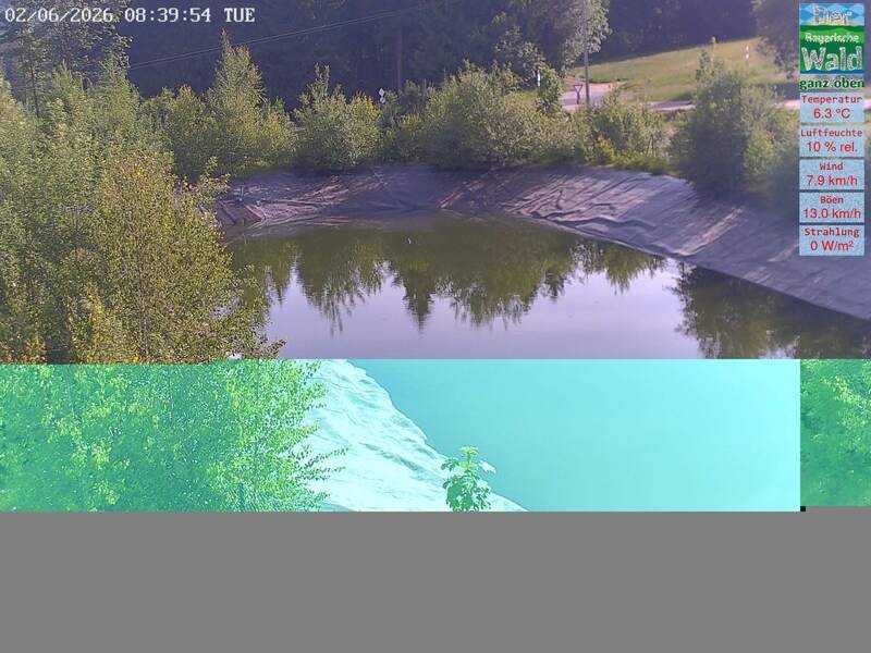Archiv Foto Webcam Aktivzentrum Althütte - Blick nach Norden