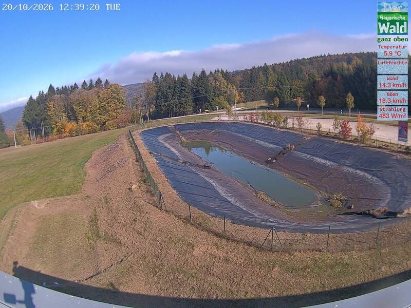 Archiv Foto Webcam Aktivzentrum Althütte - Blick nach Norden