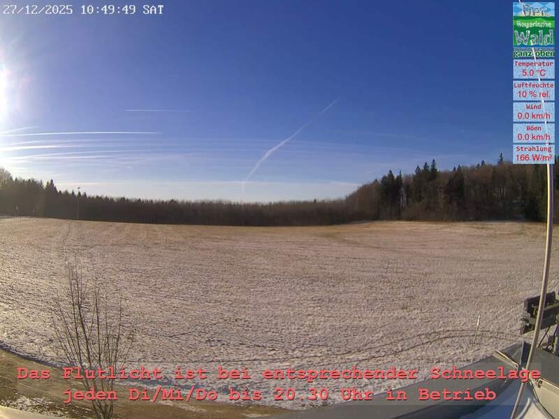 Archiv Foto Webcam Naturpark Oberer Bayerischer Wald - Infopunkt Althütte