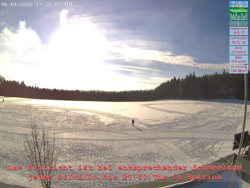 Archiv Foto Webcam Naturpark Oberer Bayerischer Wald - Infopunkt Althütte