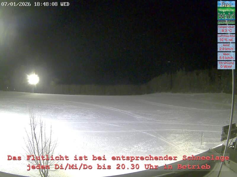 Archiv Foto Webcam Naturpark Oberer Bayerischer Wald - Infopunkt Althütte