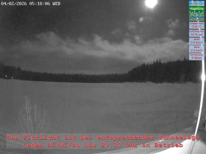 Archived image Webcam Upper Bavarian Forest - Active Center Althütte