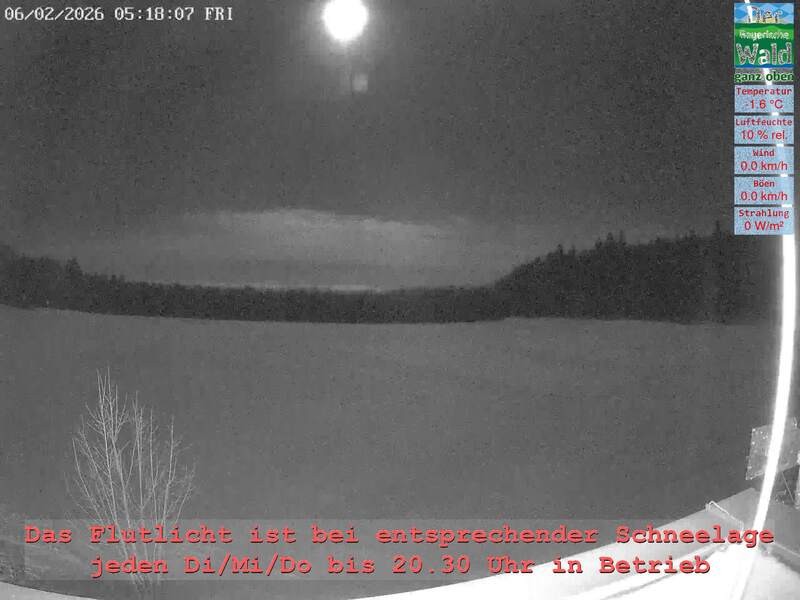 Archiv Foto Webcam Naturpark Oberer Bayerischer Wald - Infopunkt Althütte