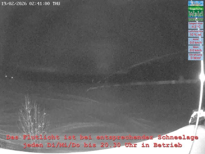 Archiv Foto Webcam Naturpark Oberer Bayerischer Wald - Infopunkt Althütte