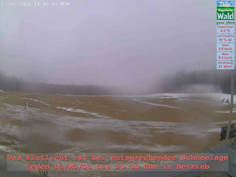 Archiv Foto Webcam Naturpark Oberer Bayerischer Wald - Infopunkt Althütte