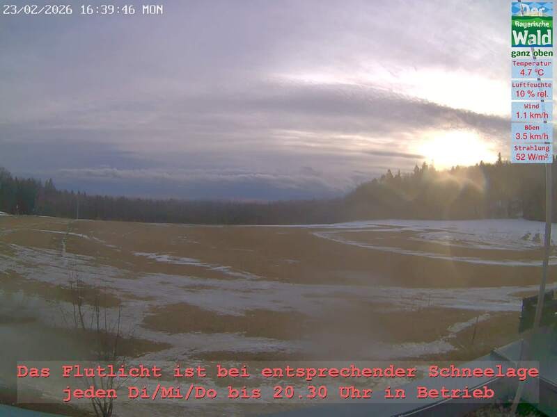 Archiv Foto Webcam Naturpark Oberer Bayerischer Wald - Infopunkt Althütte