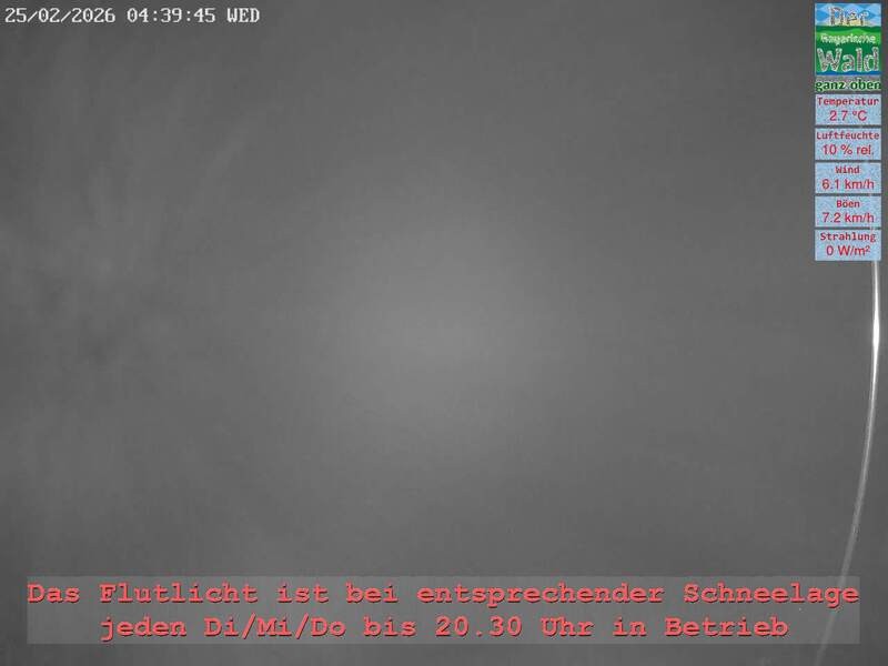 Archiv Foto Webcam Naturpark Oberer Bayerischer Wald - Infopunkt Althütte