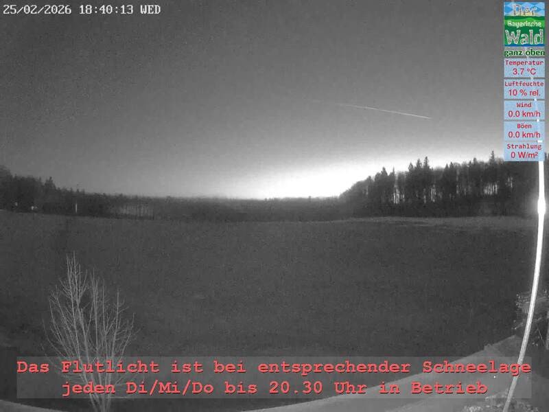 Archiv Foto Webcam Naturpark Oberer Bayerischer Wald - Infopunkt Althütte