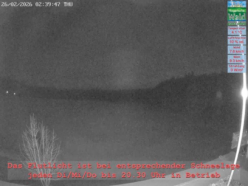 Archiv Foto Webcam Naturpark Oberer Bayerischer Wald - Infopunkt Althütte