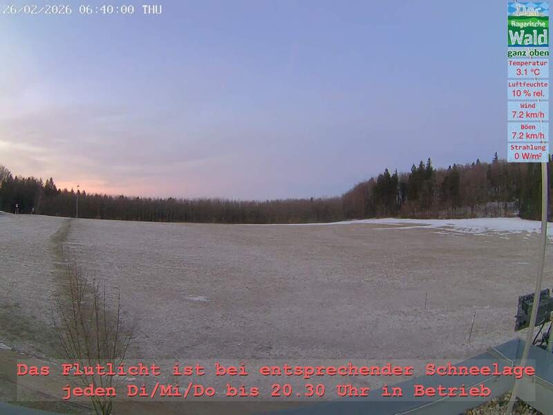 Archiv Foto Webcam Naturpark Oberer Bayerischer Wald - Infopunkt Althütte