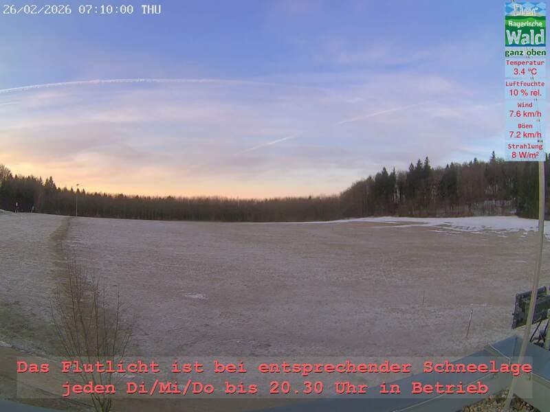 Archiv Foto Webcam Naturpark Oberer Bayerischer Wald - Infopunkt Althütte