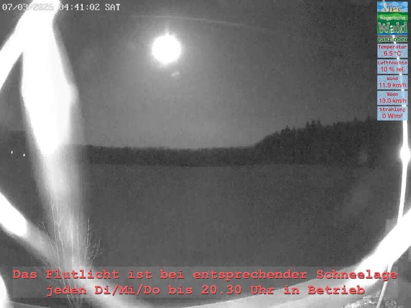 Archiv Foto Webcam Naturpark Oberer Bayerischer Wald - Infopunkt Althütte