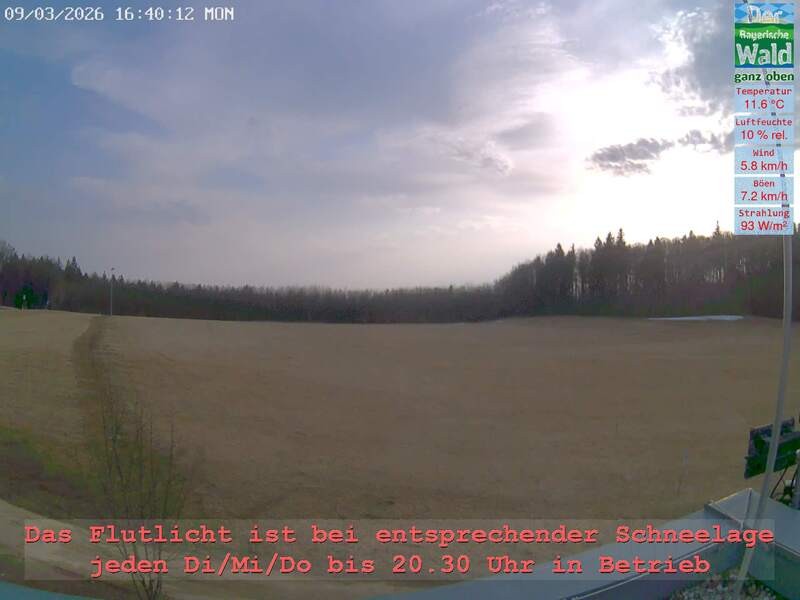 Archiv Foto Webcam Naturpark Oberer Bayerischer Wald - Infopunkt Althütte