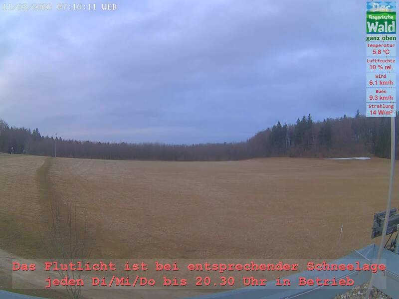 Archiv Foto Webcam Naturpark Oberer Bayerischer Wald - Infopunkt Althütte