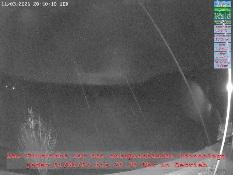 Archiv Foto Webcam Naturpark Oberer Bayerischer Wald - Infopunkt Althütte