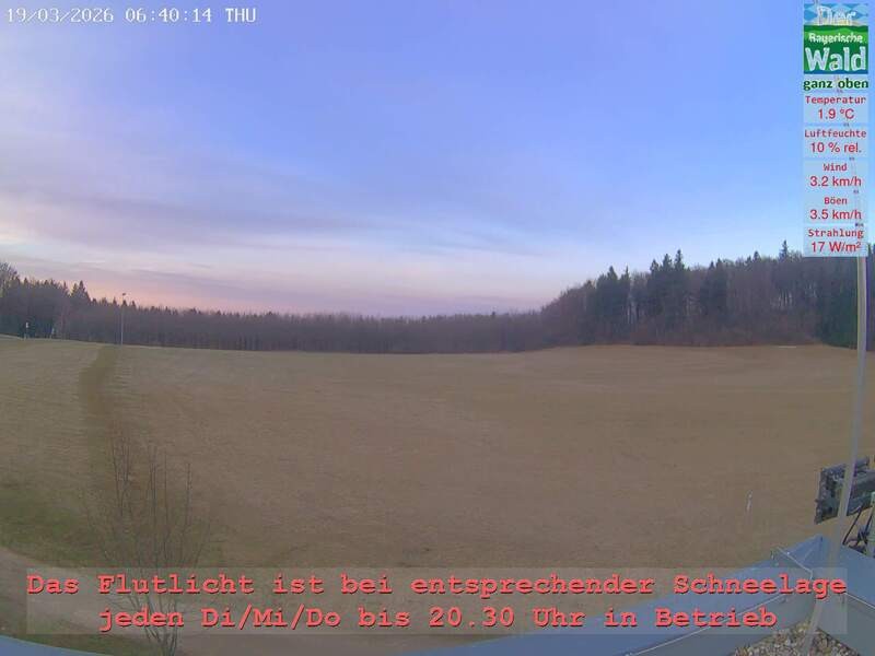 Archiv Foto Webcam Naturpark Oberer Bayerischer Wald - Infopunkt Althütte