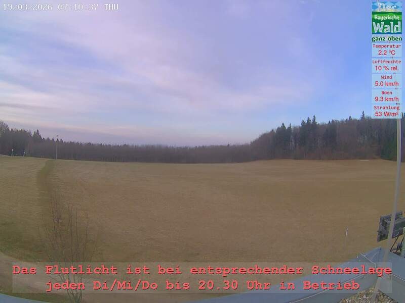 Archiv Foto Webcam Naturpark Oberer Bayerischer Wald - Infopunkt Althütte