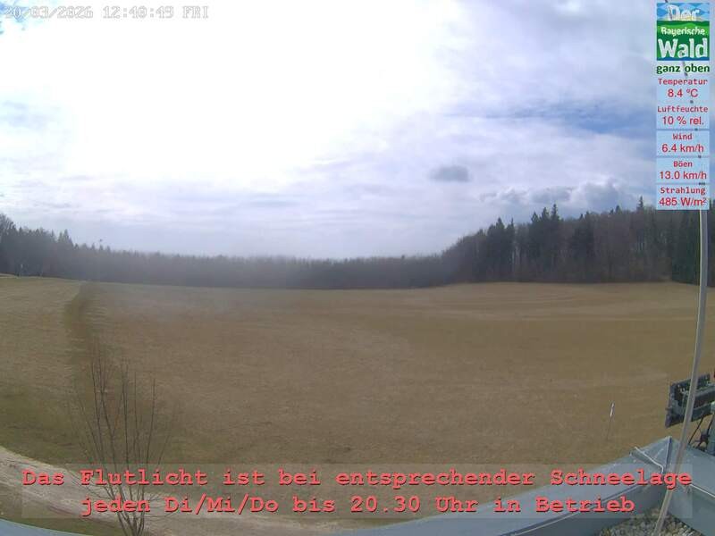 Archiv Foto Webcam Naturpark Oberer Bayerischer Wald - Infopunkt Althütte