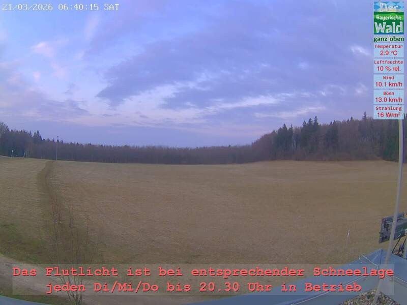 Archiv Foto Webcam Naturpark Oberer Bayerischer Wald - Infopunkt Althütte