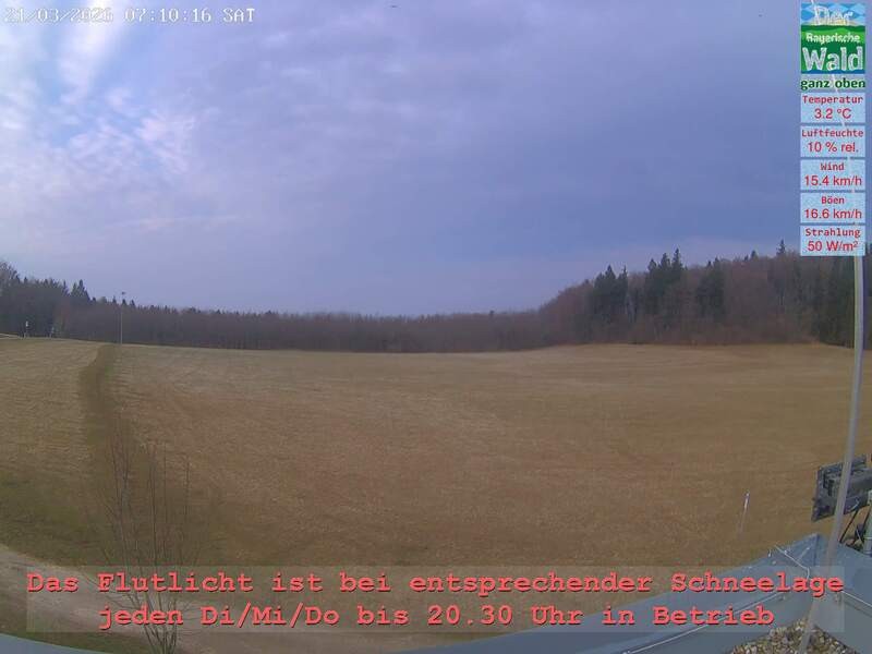 Archiv Foto Webcam Naturpark Oberer Bayerischer Wald - Infopunkt Althütte