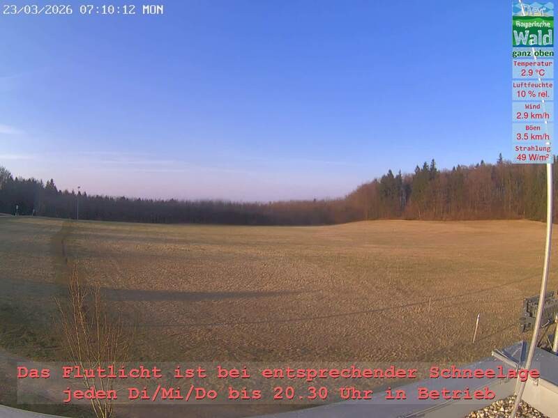 Archiv Foto Webcam Naturpark Oberer Bayerischer Wald - Infopunkt Althütte