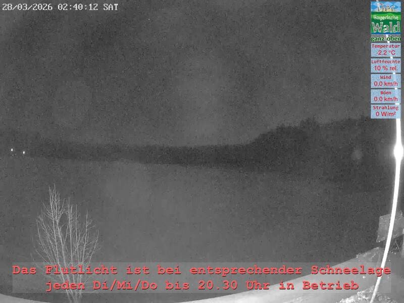 Archiv Foto Webcam Naturpark Oberer Bayerischer Wald - Infopunkt Althütte