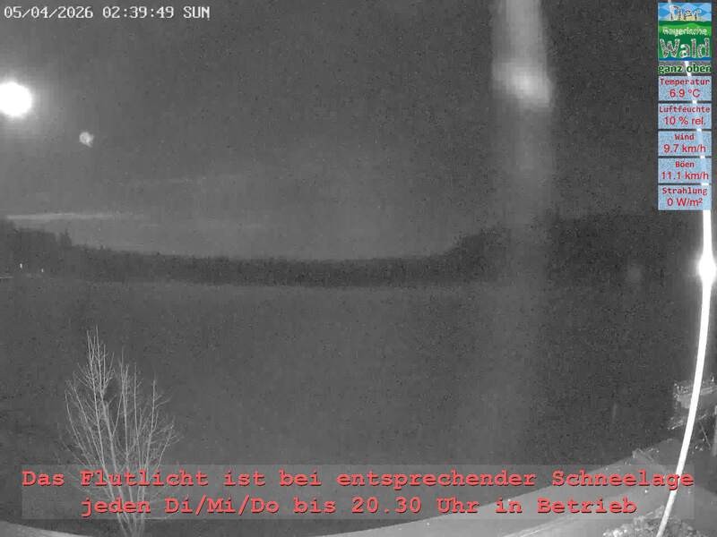 Archived image Webcam Upper Bavarian Forest - Active Center Althütte