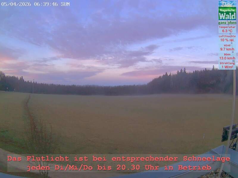 Archived image Webcam Upper Bavarian Forest - Active Center Althütte