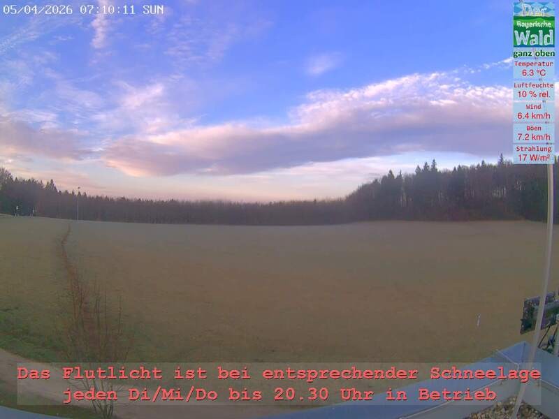 Archived image Webcam Upper Bavarian Forest - Active Center Althütte