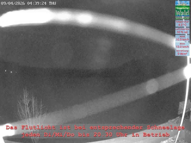 Archiv Foto Webcam Naturpark Oberer Bayerischer Wald - Infopunkt Althütte