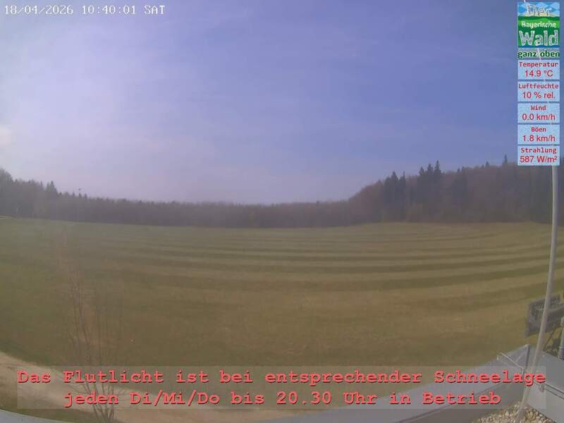 Archiv Foto Webcam Naturpark Oberer Bayerischer Wald - Infopunkt Althütte