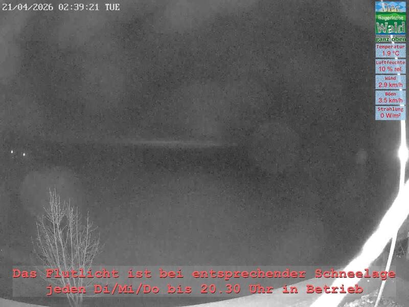 Archiv Foto Webcam Naturpark Oberer Bayerischer Wald - Infopunkt Althütte