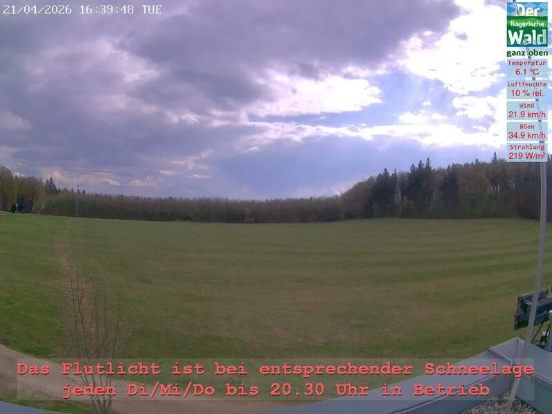 Archiv Foto Webcam Naturpark Oberer Bayerischer Wald - Infopunkt Althütte