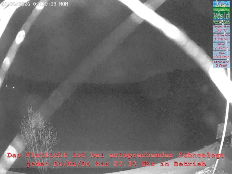 Archiv Foto Webcam Naturpark Oberer Bayerischer Wald - Infopunkt Althütte