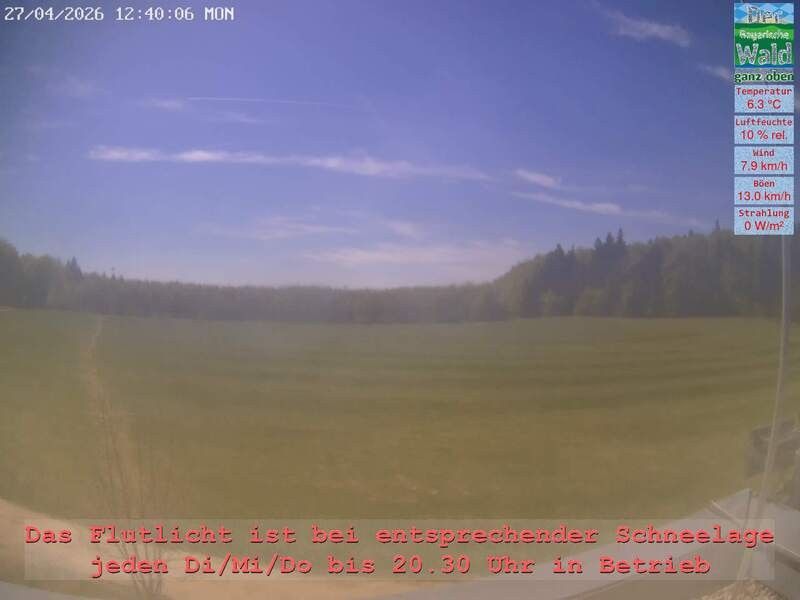 Archiv Foto Webcam Naturpark Oberer Bayerischer Wald - Infopunkt Althütte