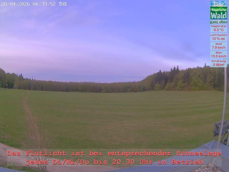 Archiv Foto Webcam Naturpark Oberer Bayerischer Wald - Infopunkt Althütte