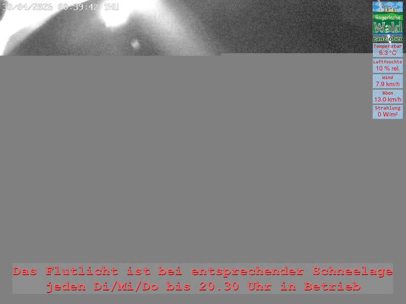 Archiv Foto Webcam Naturpark Oberer Bayerischer Wald - Infopunkt Althütte
