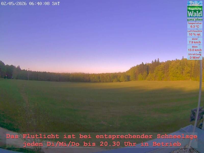 Archiv Foto Webcam Naturpark Oberer Bayerischer Wald - Infopunkt Althütte