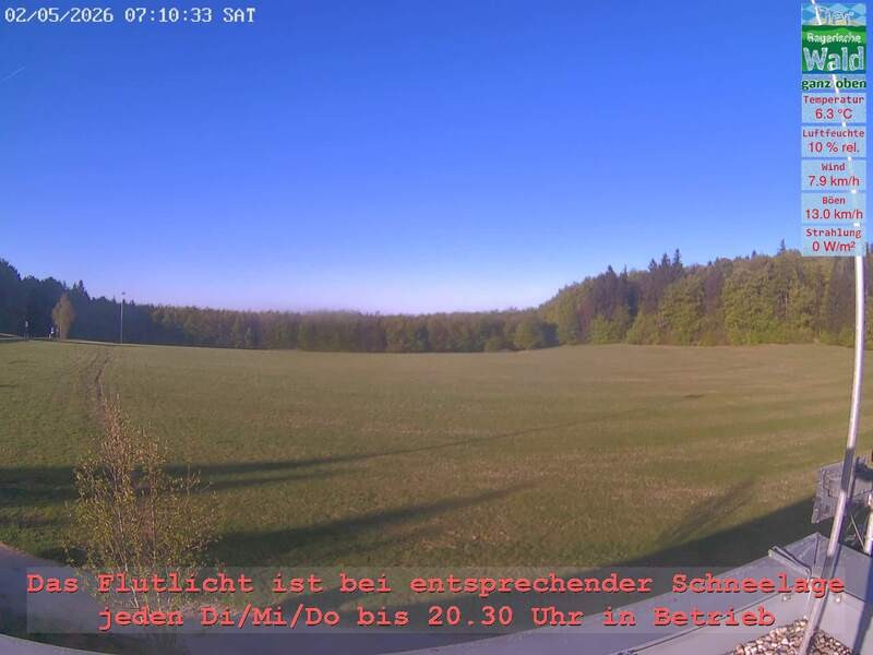 Archiv Foto Webcam Naturpark Oberer Bayerischer Wald - Infopunkt Althütte