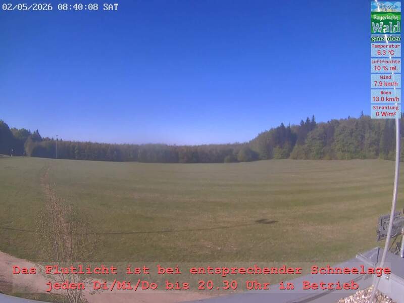 Archiv Foto Webcam Naturpark Oberer Bayerischer Wald - Infopunkt Althütte