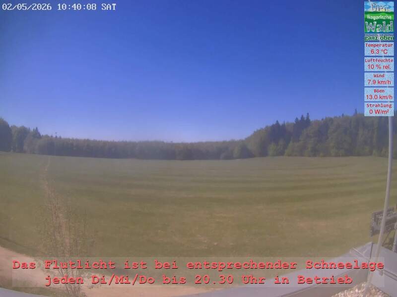 Archiv Foto Webcam Naturpark Oberer Bayerischer Wald - Infopunkt Althütte