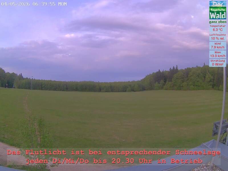 Archiv Foto Webcam Naturpark Oberer Bayerischer Wald - Infopunkt Althütte