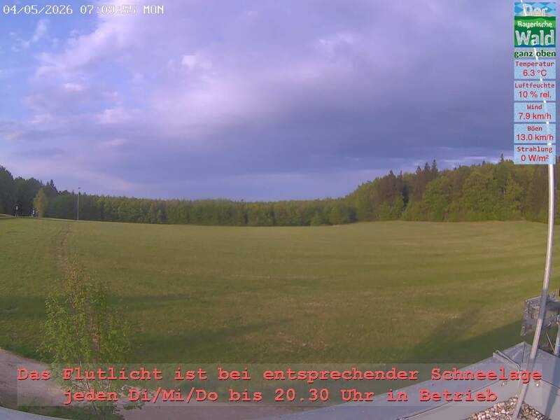 Archiv Foto Webcam Naturpark Oberer Bayerischer Wald - Infopunkt Althütte