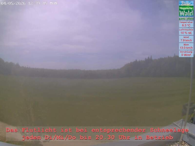 Archiv Foto Webcam Naturpark Oberer Bayerischer Wald - Infopunkt Althütte