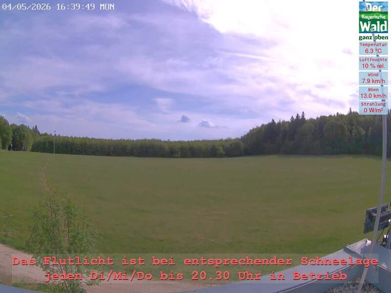 Archiv Foto Webcam Naturpark Oberer Bayerischer Wald - Infopunkt Althütte