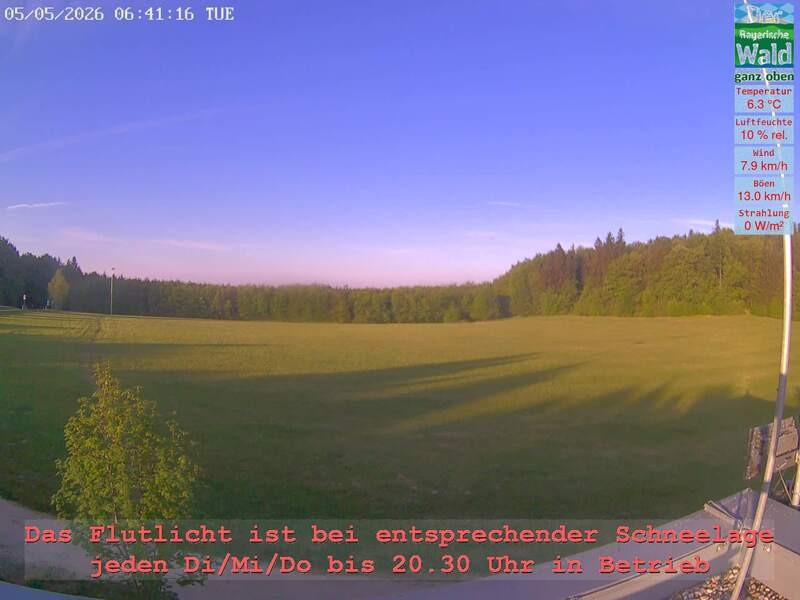 Archiv Foto Webcam Naturpark Oberer Bayerischer Wald - Infopunkt Althütte