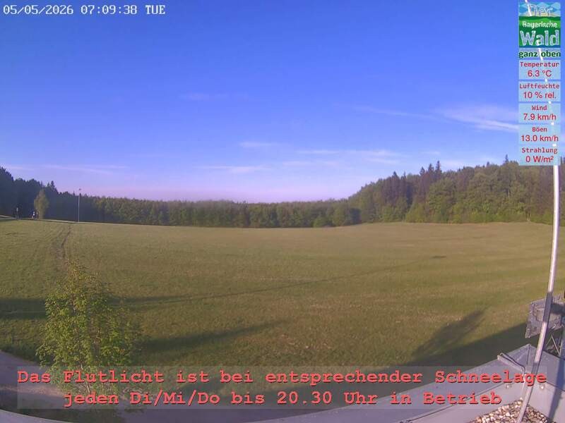 Archiv Foto Webcam Naturpark Oberer Bayerischer Wald - Infopunkt Althütte