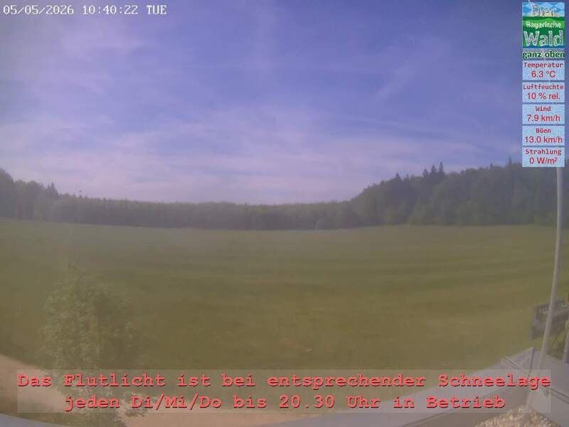 Archiv Foto Webcam Naturpark Oberer Bayerischer Wald - Infopunkt Althütte