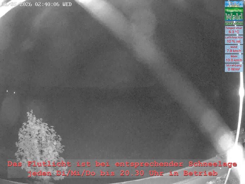 Archiv Foto Webcam Naturpark Oberer Bayerischer Wald - Infopunkt Althütte
