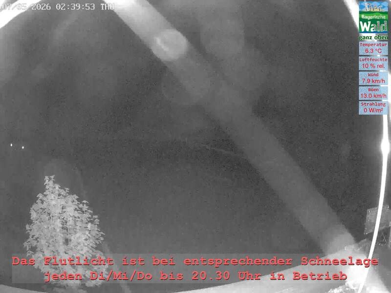 Archiv Foto Webcam Naturpark Oberer Bayerischer Wald - Infopunkt Althütte
